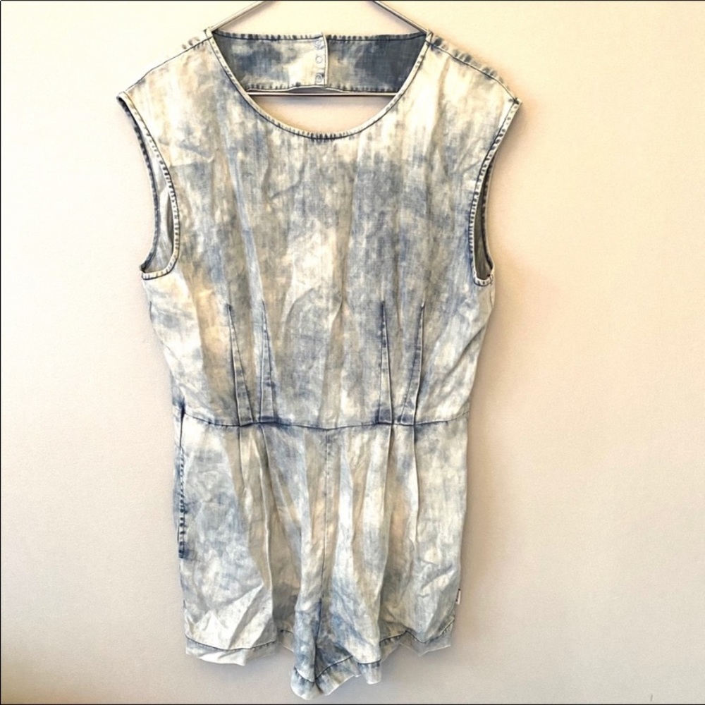 Acid Wash Romper Size Medium